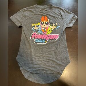 Cartoon Network Powerpuff Girls Charcoal Tee